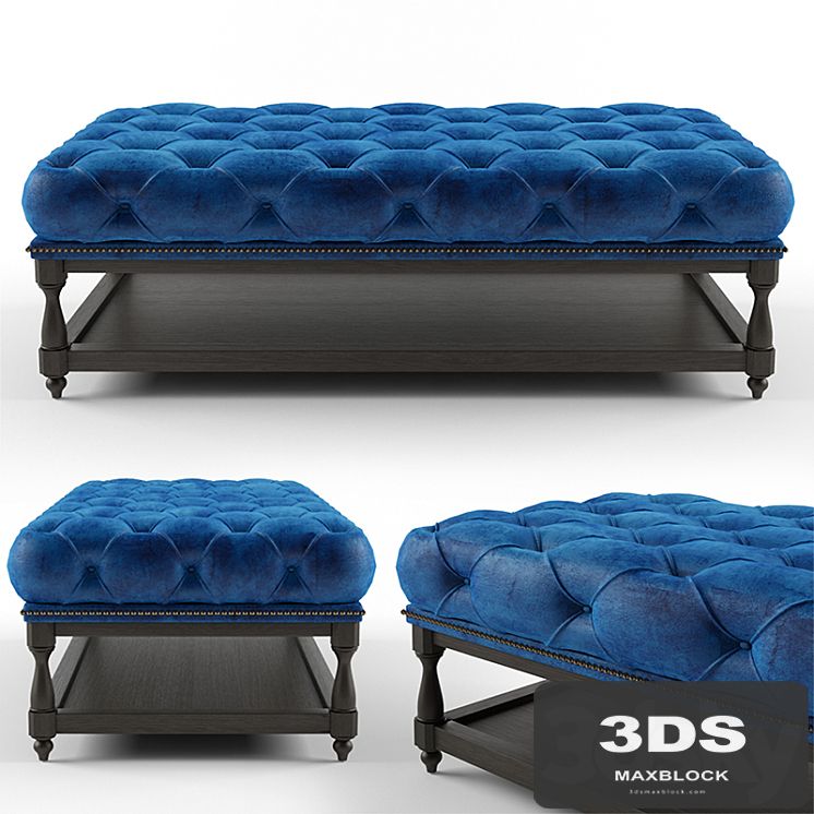 chesterfield ottoman coffee table