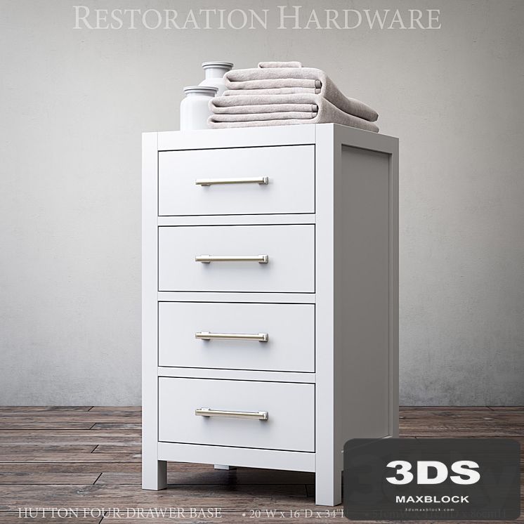 HUTTON FOUR-DRAWER BASE