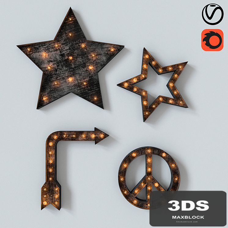 Decorative symbols Restoration Hardware