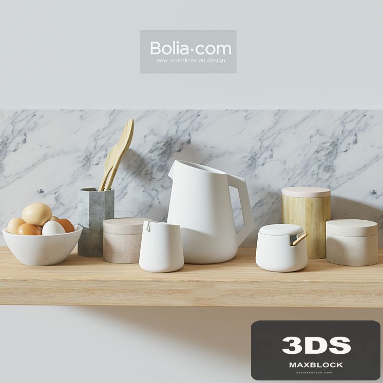 Bolia kitchen set / Decorative set for the kitchen