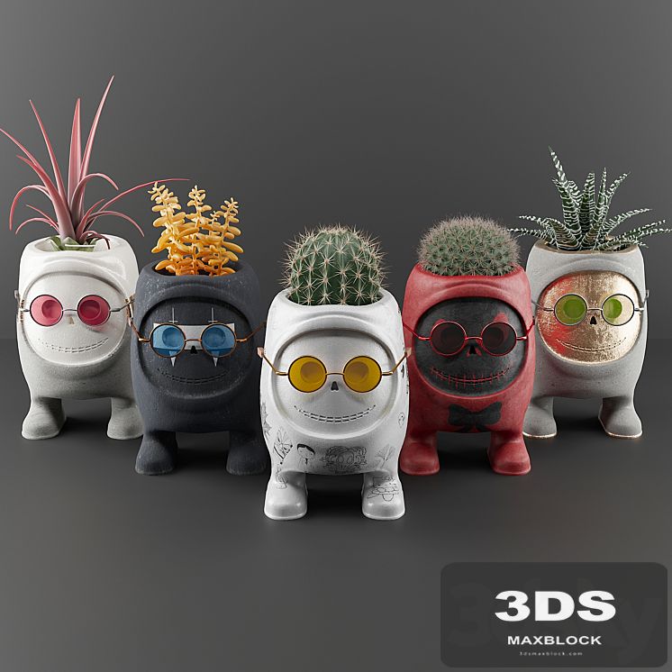 Plant pot set