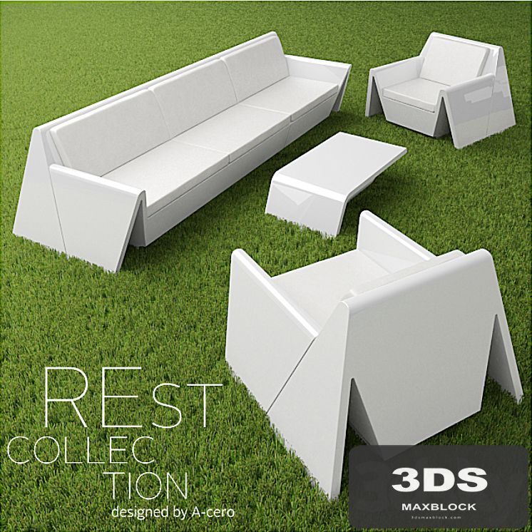 Garden furniture REst collection