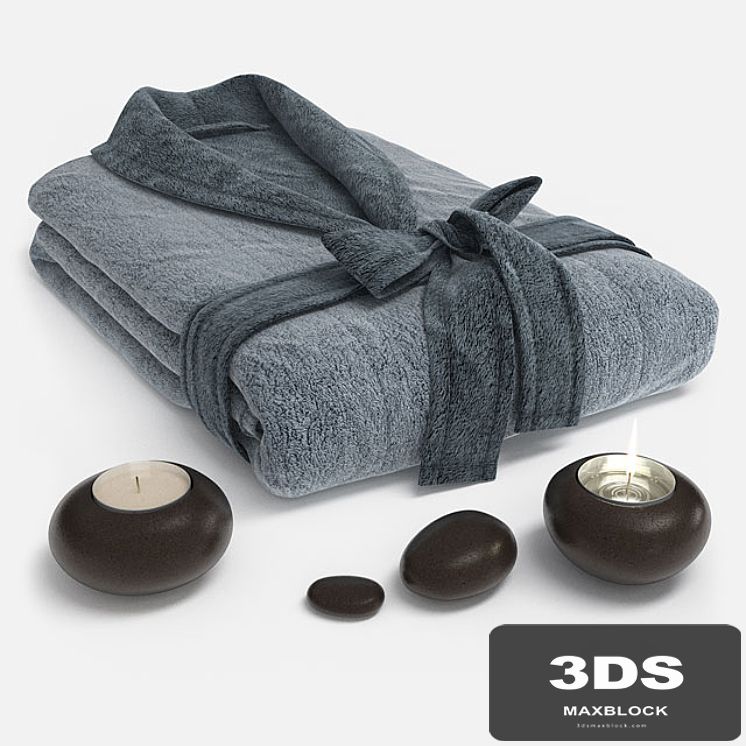 Terry bathrobe