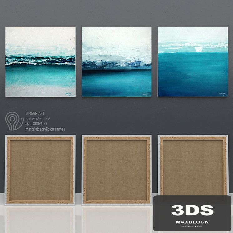 Picture. Series Arctic by LINGAM ART