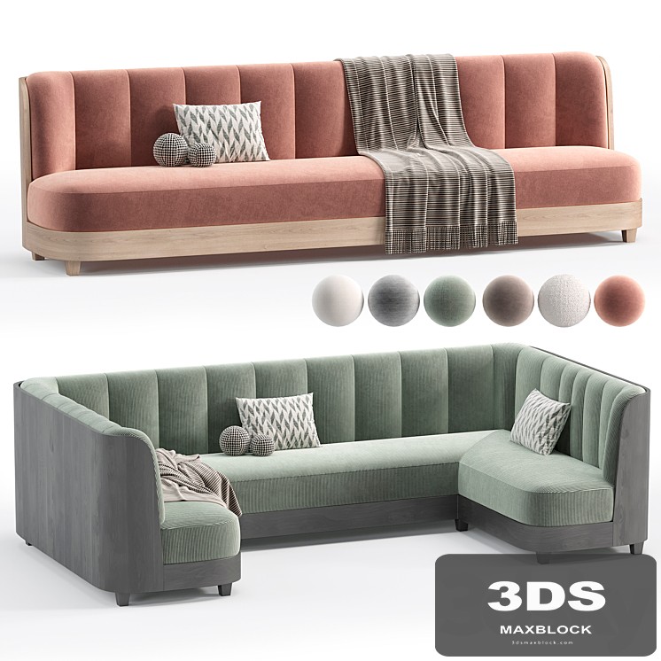 Brittany Restaurant Sofa