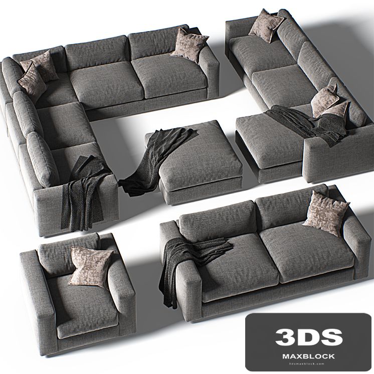 DWR Reid Sectional set