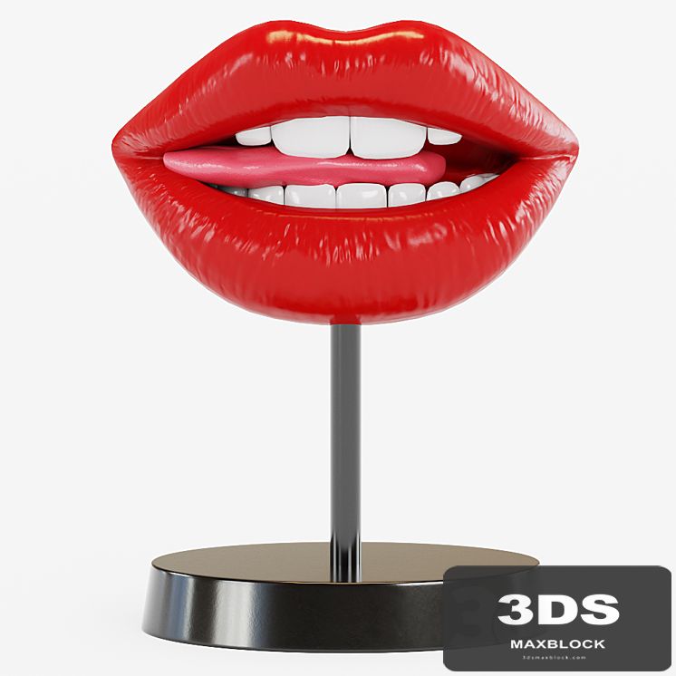 Figurine lips