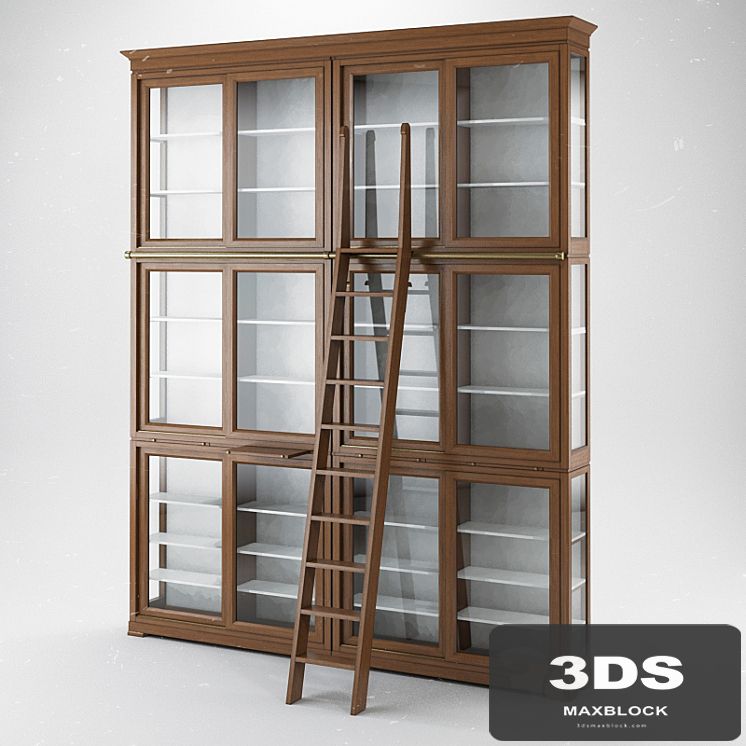 Shelving library MORELATO Biedermeier