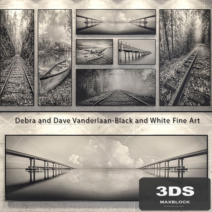 Debra and Dave Vanderlaan "Black and White Fine Art"