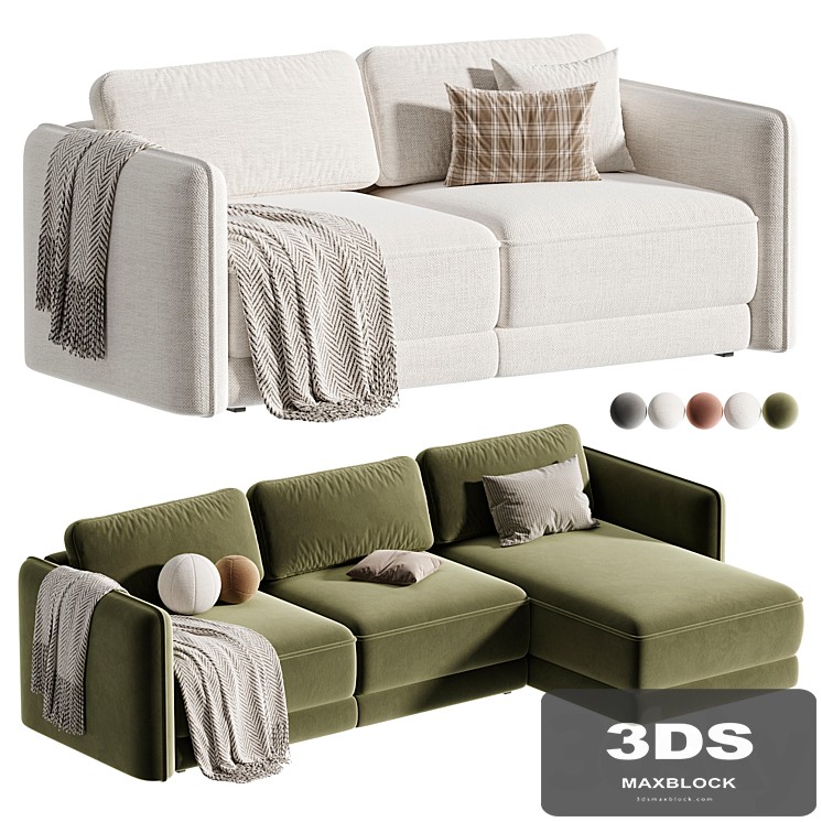 Marli Sofa Folding Corner Right / Marli Sofa