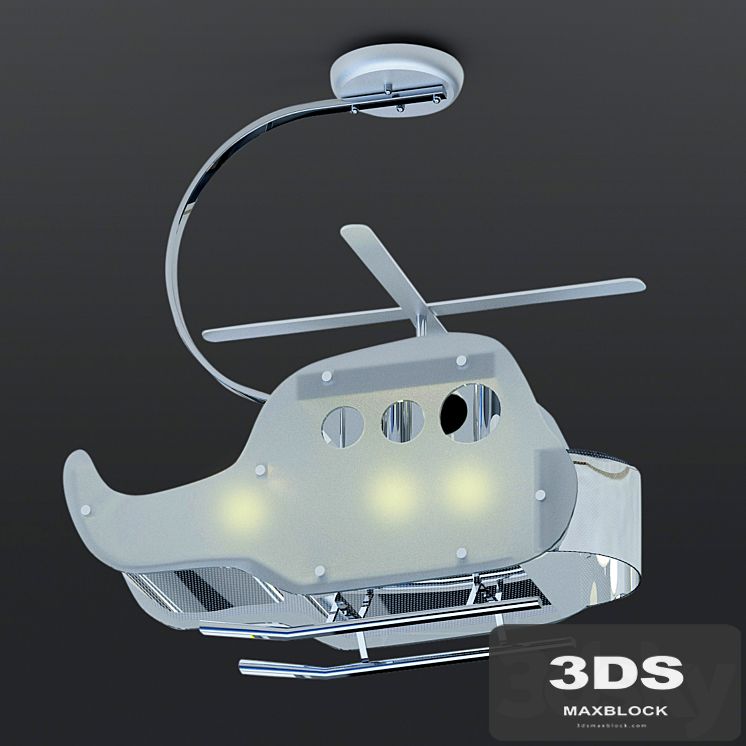 Children chandelier helicopter