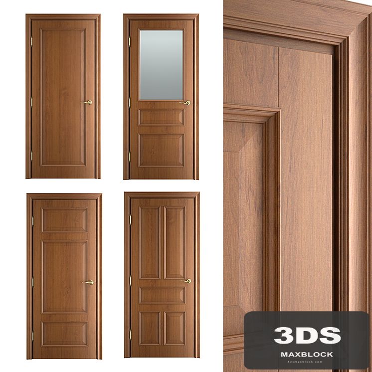 Massivstyle Interier Classic Door 01