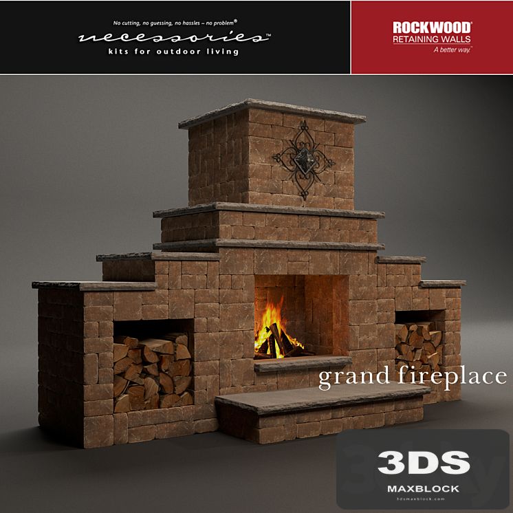 Rockwood Grand Fireplace
