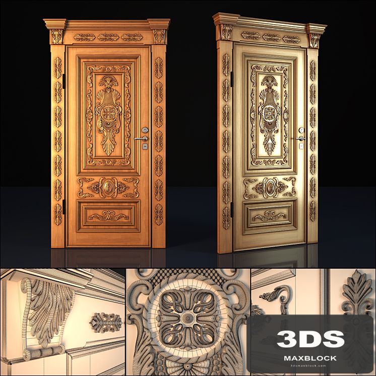 Luxurious front door "Idofeya"