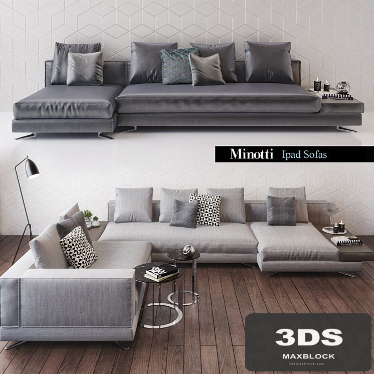 minotti ipad sofa