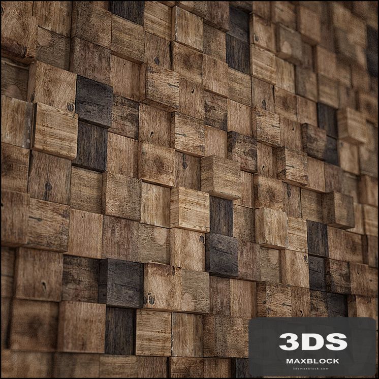 wood square aged