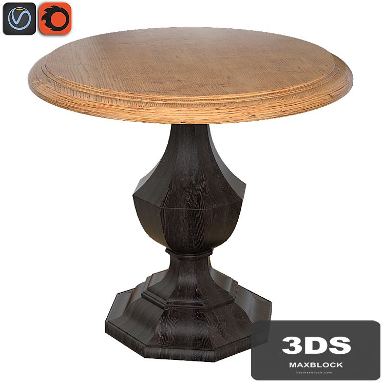Hooker Furniture Sanctuary Wood Round Accent Table 5402-50001