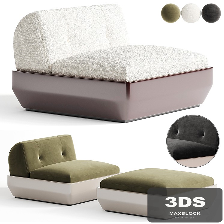 Supermoon Armchair By Minotti