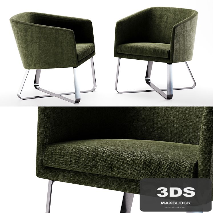 Meridiani Lolyta chair