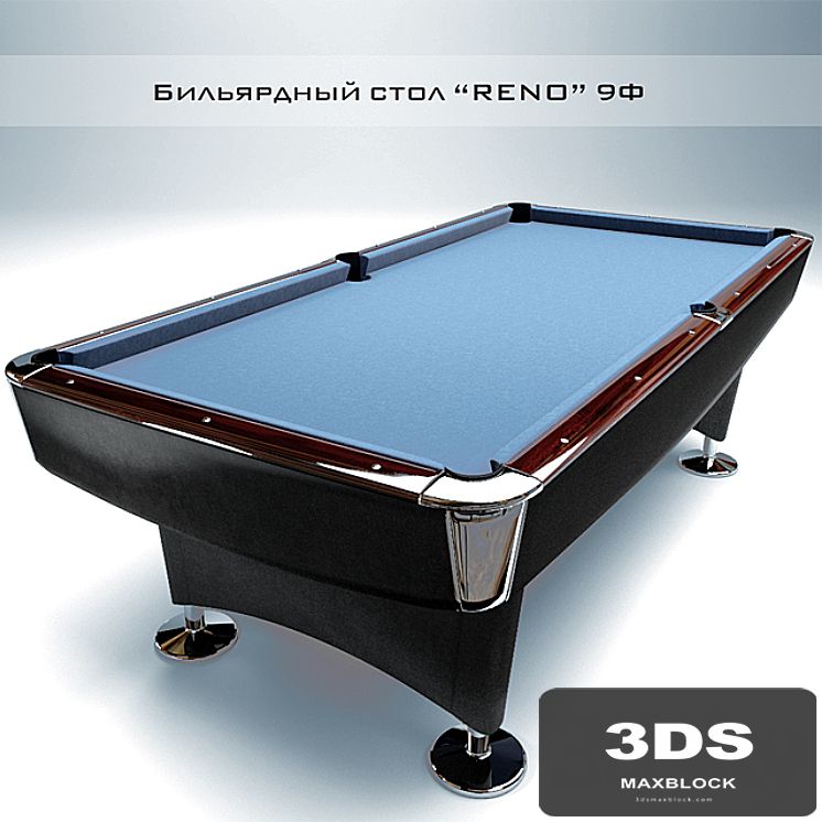 BILLIARD TABLE / POOL "RENO" 9 F