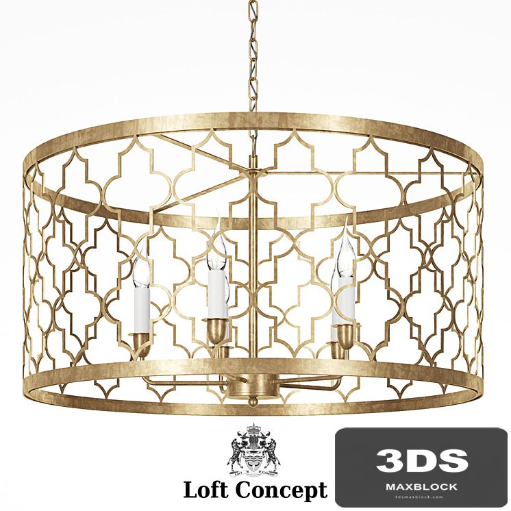 LOFT CONCEPT ROMEO FIVE LIGHT PENDANT LAMP