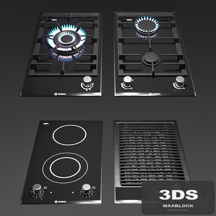 Gas hob BOSCH, Domino