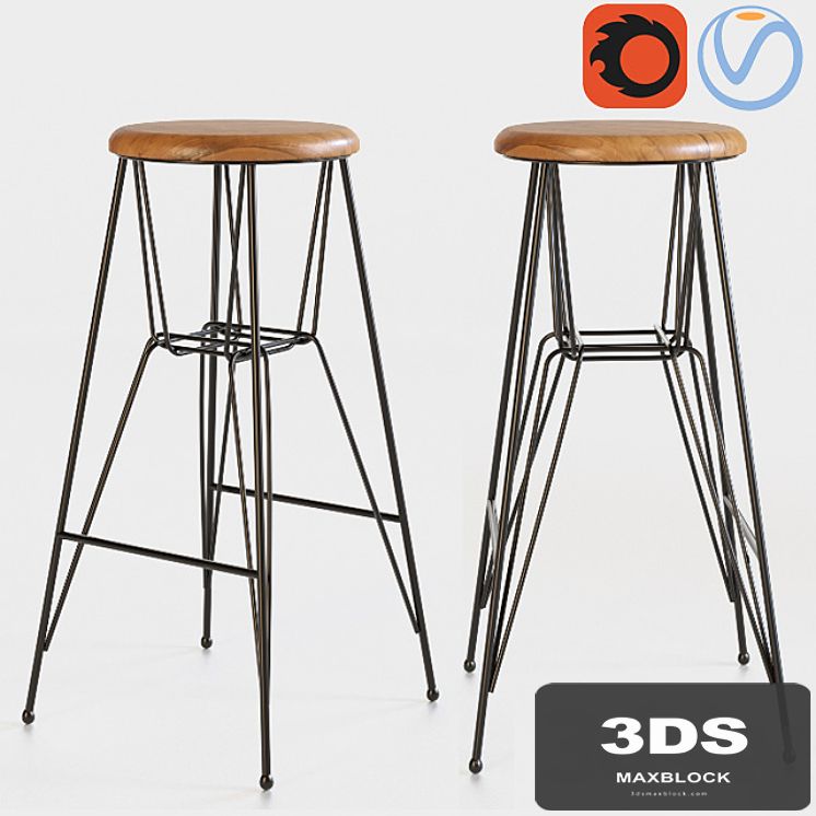 Chair №12 wood bar