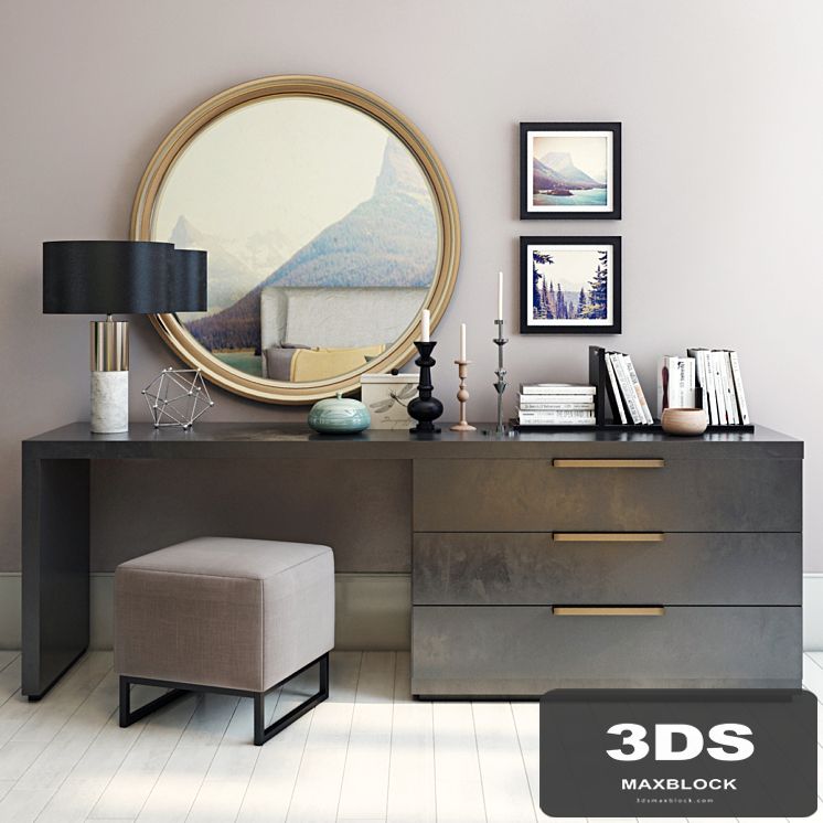Dressing table in a modern style