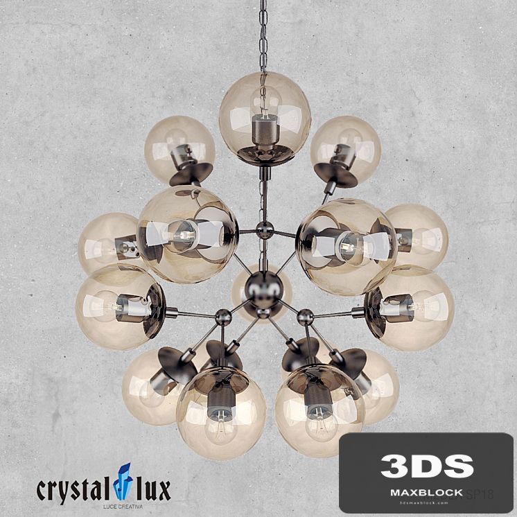 Chandelier Crystal Lux Medea SP18