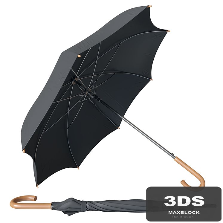 Black Classic Umbrella