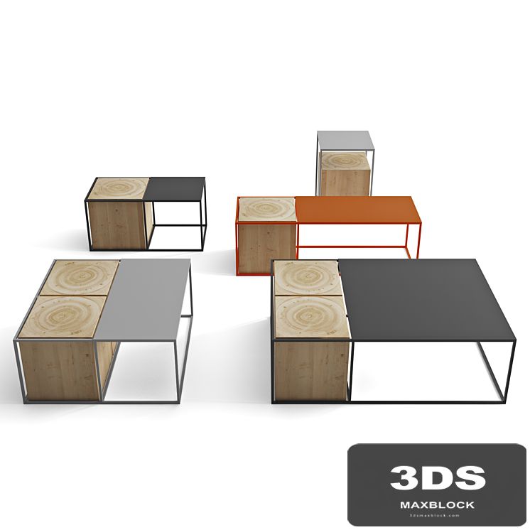 Poker - Coffee &amp; Side Table