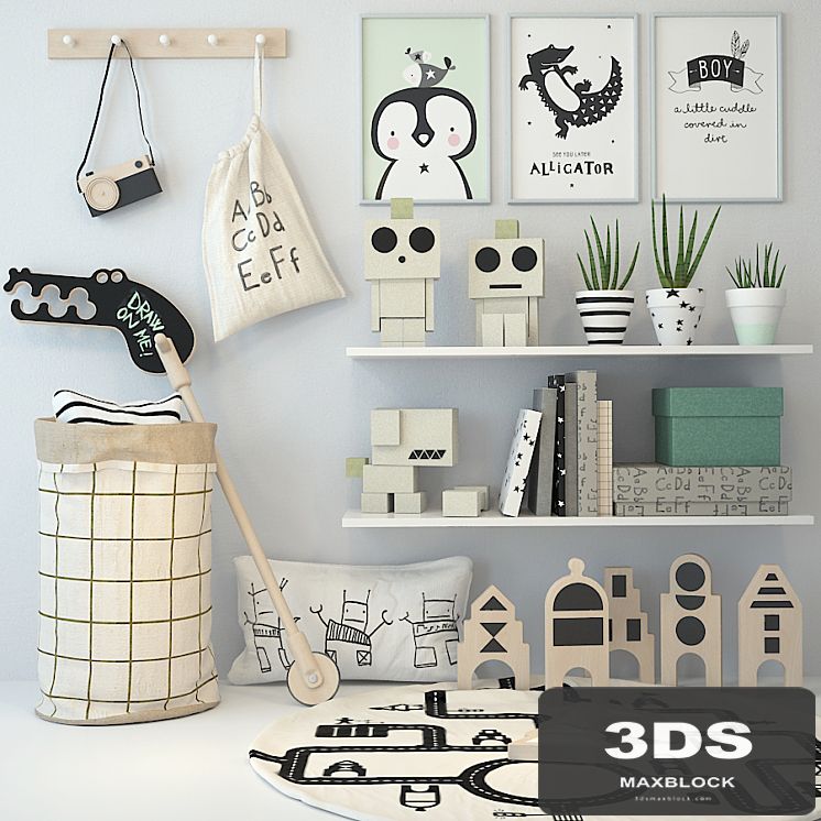 Boy room decor J17