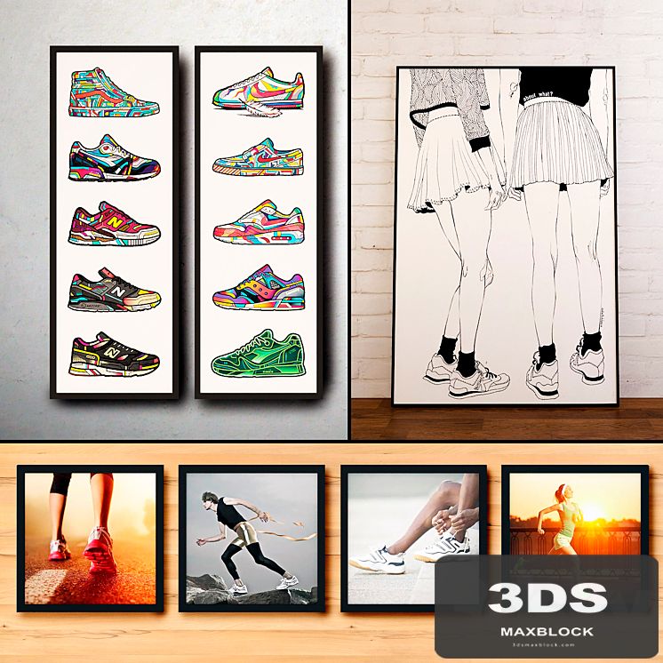 The picture in the frame. Collection 116