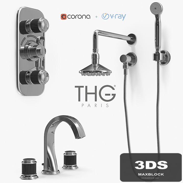THG Paris - Jaipur shower set