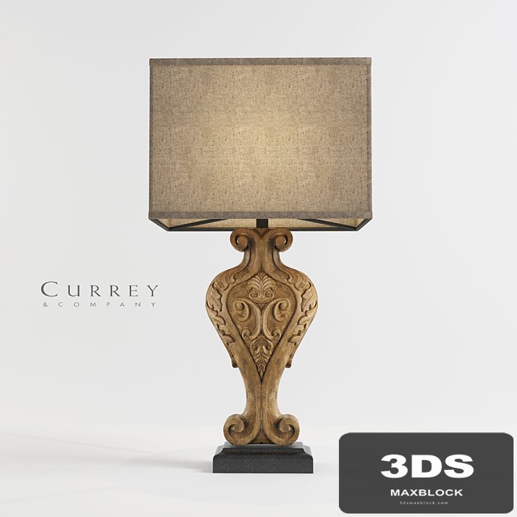 CURAY Hourglass Table Lamp