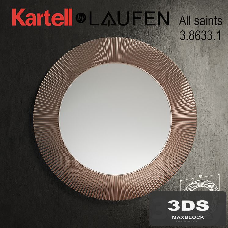 Laufen Kartell All Saints Mirror