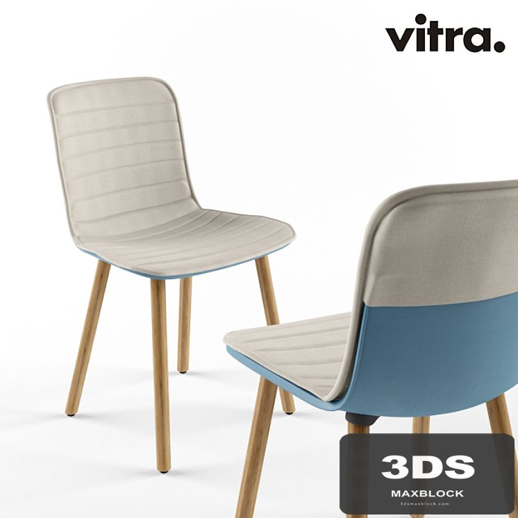 Vitra Hal Wood Chair