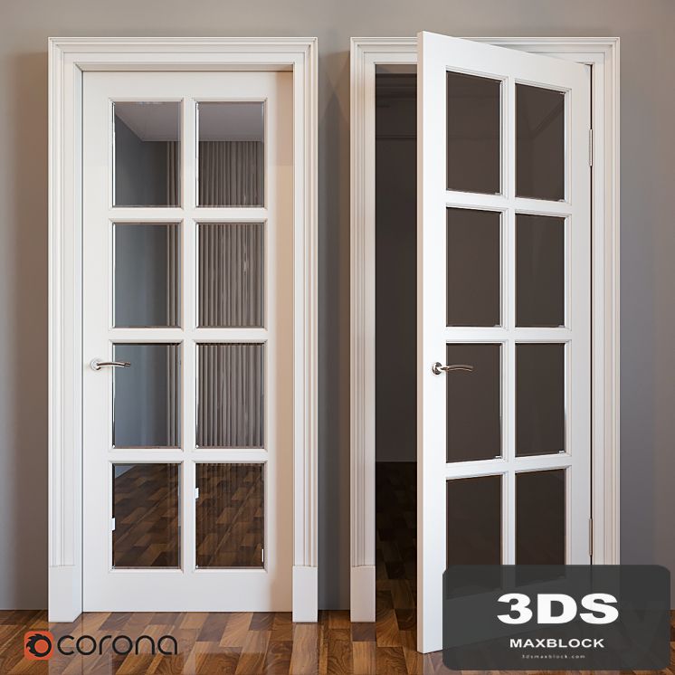 Classic wooden door