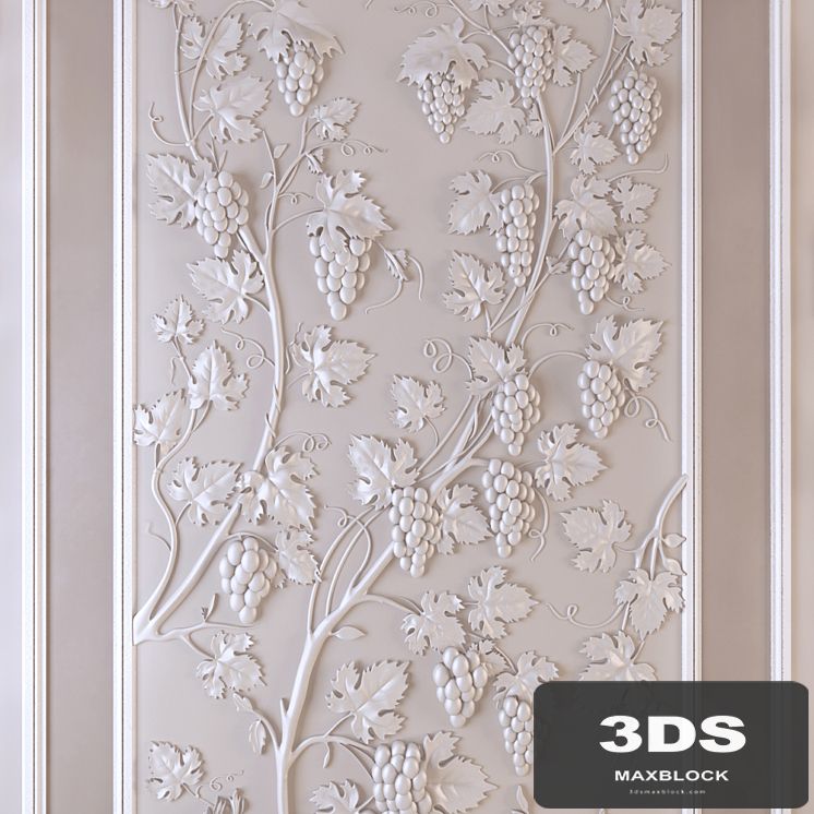 Decorative Panels Grapes. Panel The Grapes