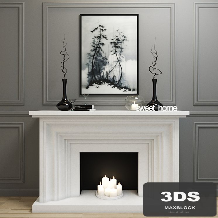 Decorative fireplace