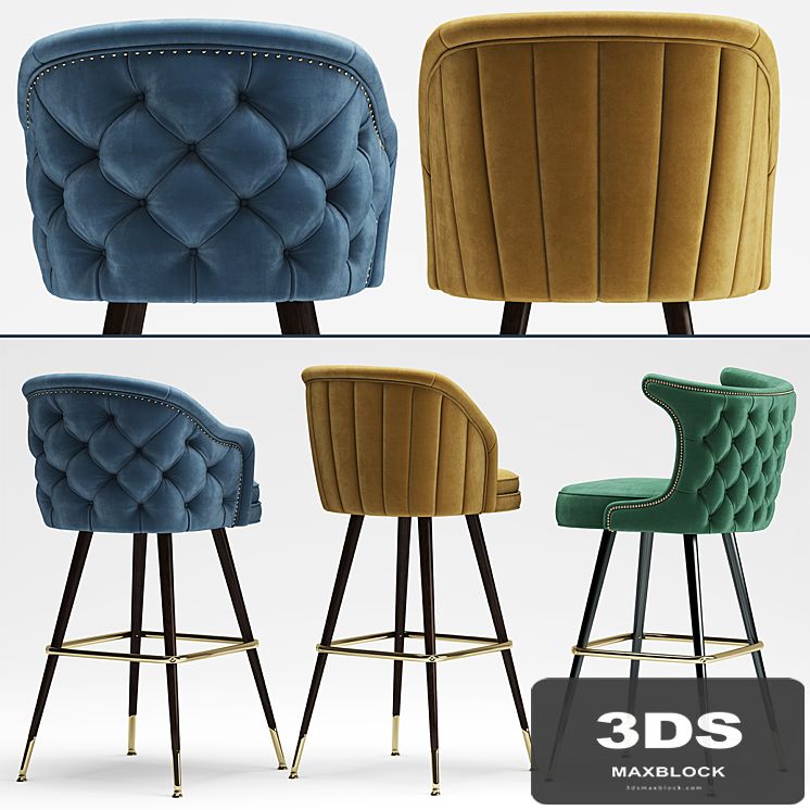 Stools Deer Spring Bar Stool