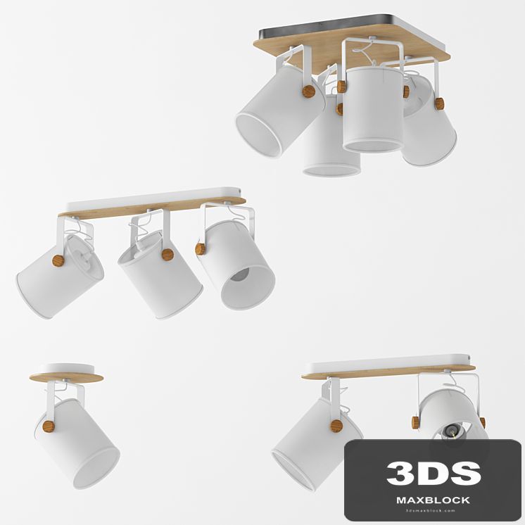 Ceiling lamps and sconces TK Lighting Series Relax White