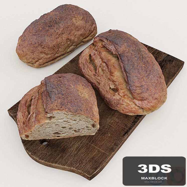 HD Realistic Farmer Buckwheat Bread