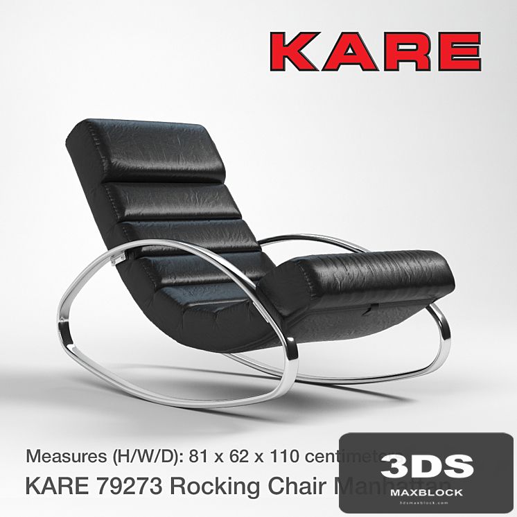KARE 79273 Rocking Chair Manhattan