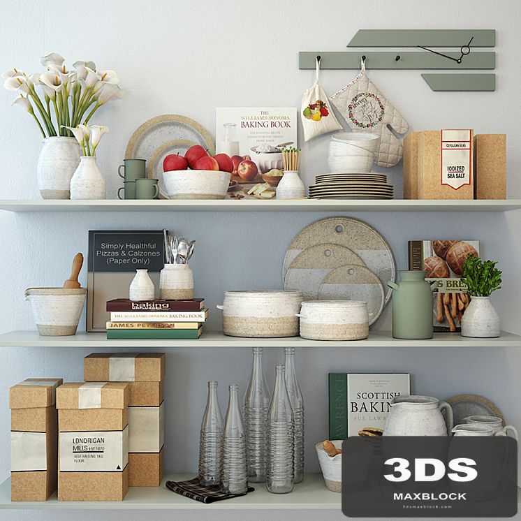 Set kitchen Green J17