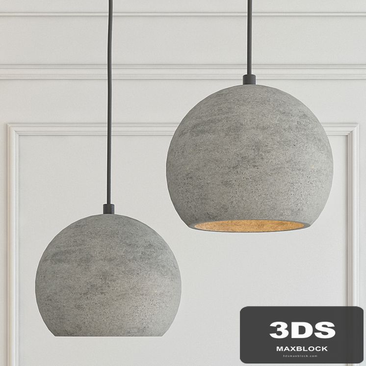 Hanging lamp nordic sphere