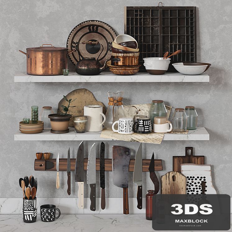 Old Kitchen Set by SWEET GUM Co.
