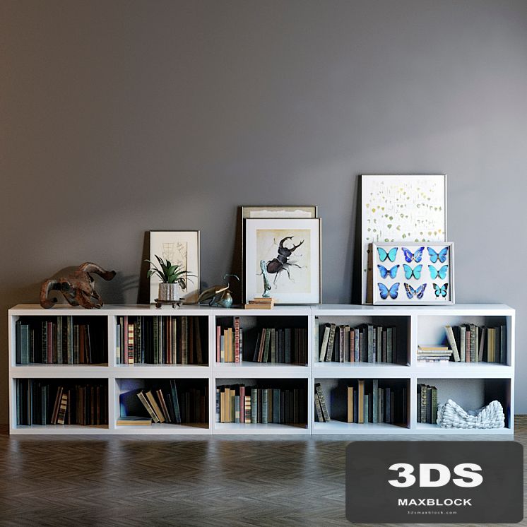 Modular chest of drawers with filling