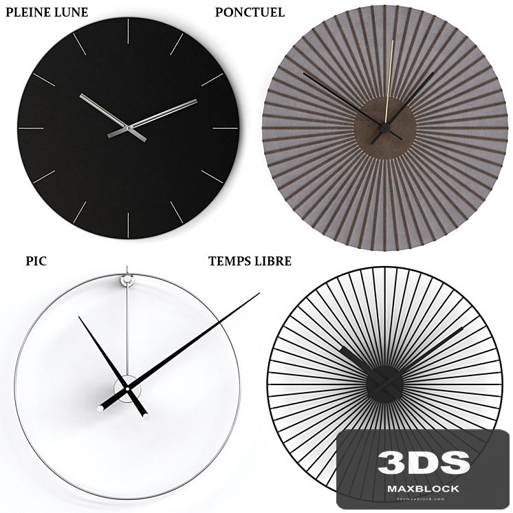 Watch ligne-roset: Pleine Lune, Ponctuel, Pik, Temps Libre