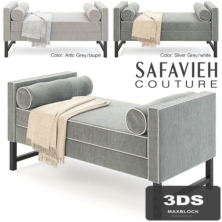 SAFAVIEH ANTON COTTON BLEND SETTEE